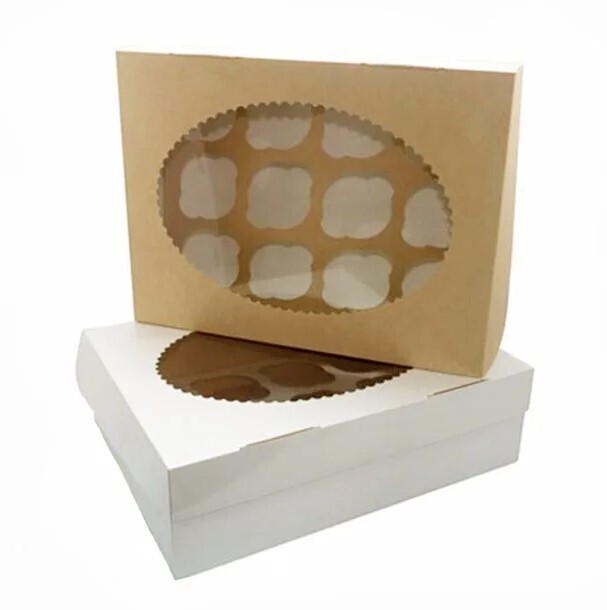 Упаковка для 12 капкейков двусторонняя Pasticciere 33х25х10 см