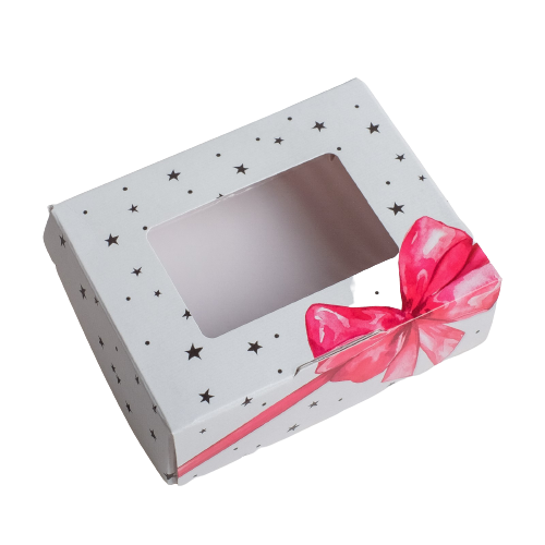 Коробочка складная «Подарок», 10 × 8 × 3.5 см