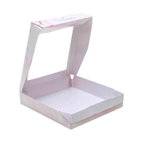 Коробка складная «Улыбнись», 20 × 20 × 4 см