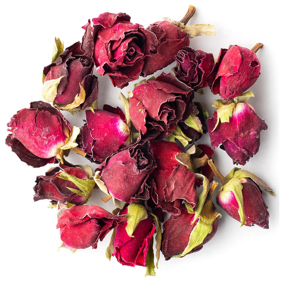 Бутон розы сушеный красный мелкий 30 гр.