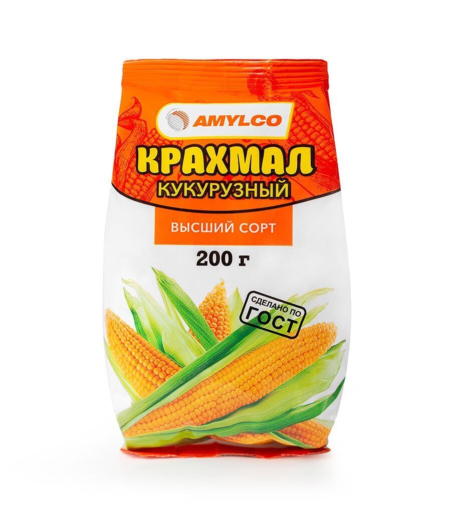 AMYLCO Крахмал кукурузный 200 гр