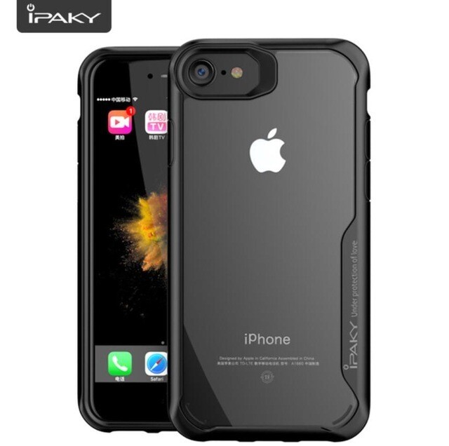 iPhone 6, 6s, 6Plus, 6s Plus iPaky Clear Back super Protection case