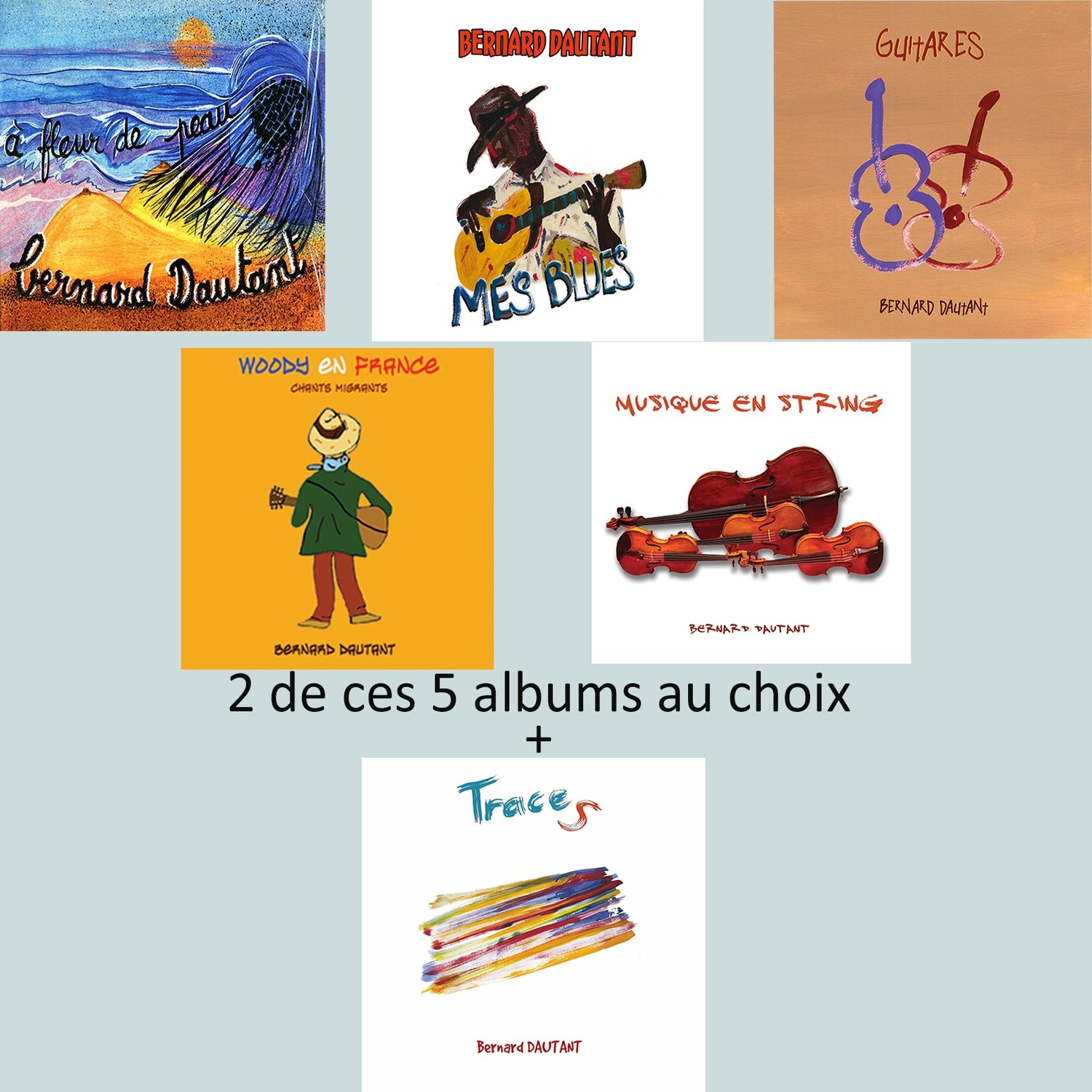 Bundle-Compil 3 albums dont TRACE S