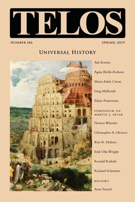 Telos 186 (Spring 2019): Universal History - Institutional Rate