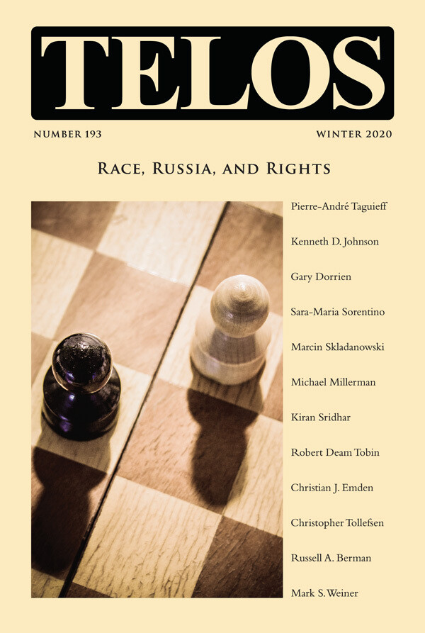 Telos 193 (Winter 2020): Race, Russia, and Rights