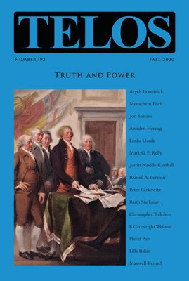 Telos 192 (Fall 2020): Truth and Power