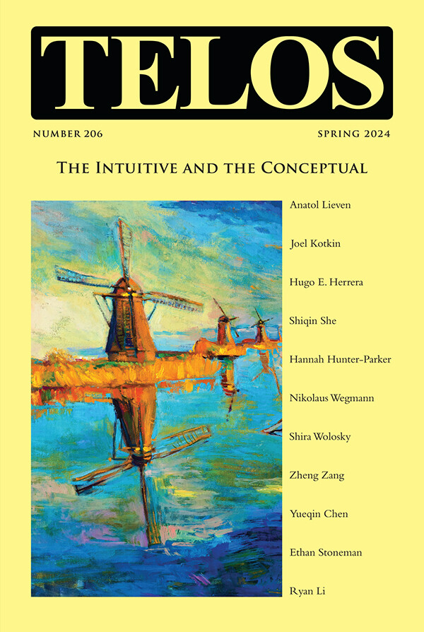 Telos 206 (Spring 2024): The Intuitive and the Conceptual - Institutional Rate Telos 206 (Spring 2024): The Intuitive and the Conceptual - Institutional Rate