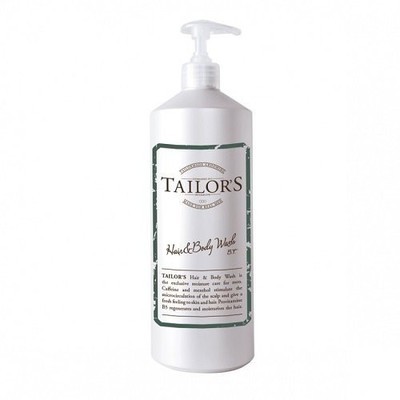 TAILOR'S HAIR & BODY WASH Шампунь для мытья волос и тела 1000 мл TAILOR'S HAIR & BODY WASH Шампунь для мытья волос и тела 1000 мл