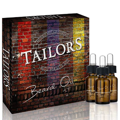 TAILOR'S BEARD OIL SET Набор масел для бороды 3 шт.*10 мл TAILOR'S BEARD OIL SET Набор масел для бороды 3 шт.*10 мл