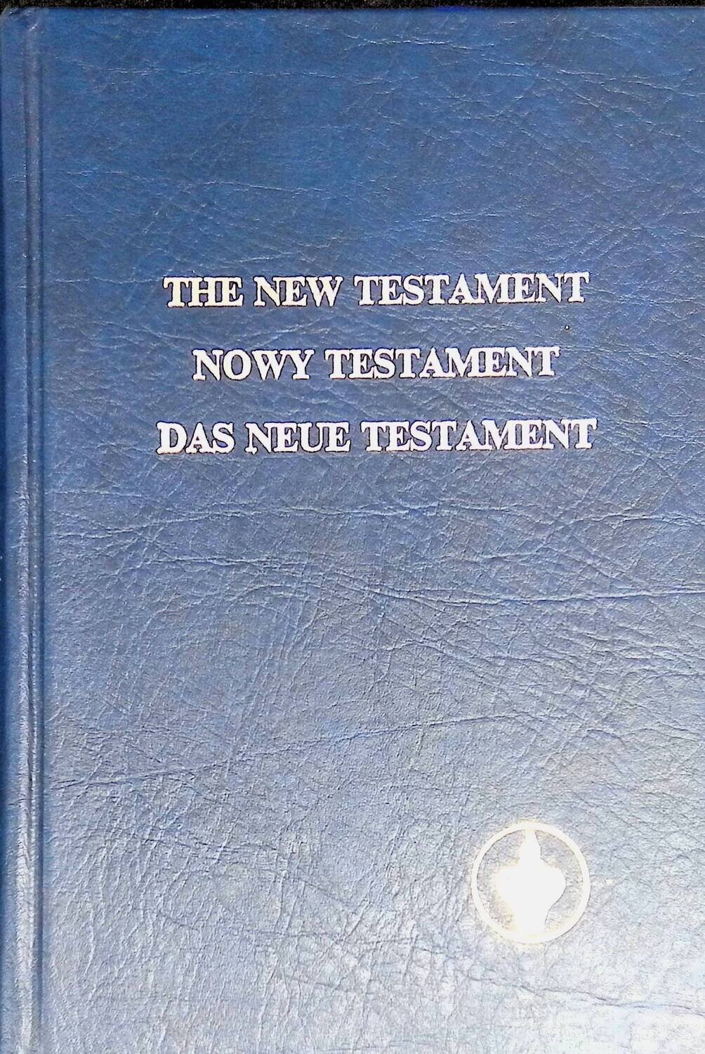 The New Testament. Nowy Testament. Das Neue Testament; Без автора