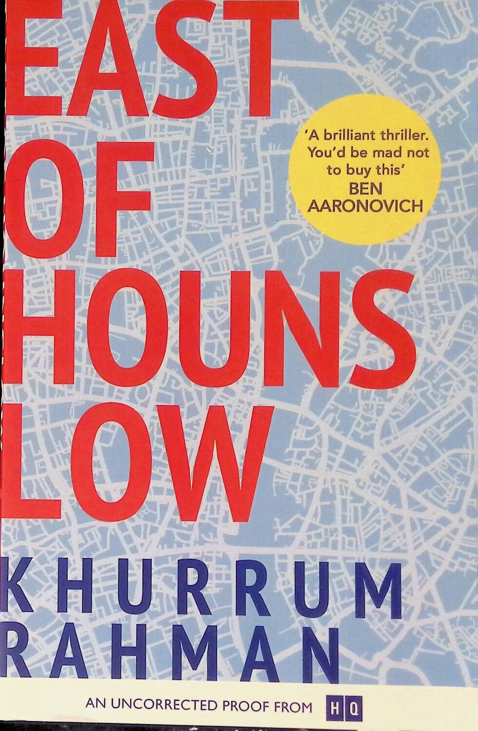 East of Hounslow; Khurrum Rahman