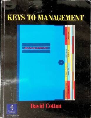 Keys to Management; Cotton David