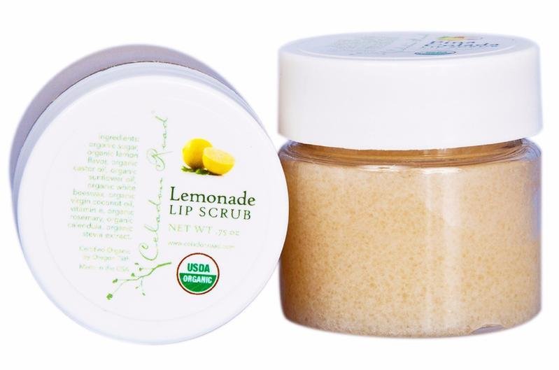 Certified Organic Lemonade Lip Scrub