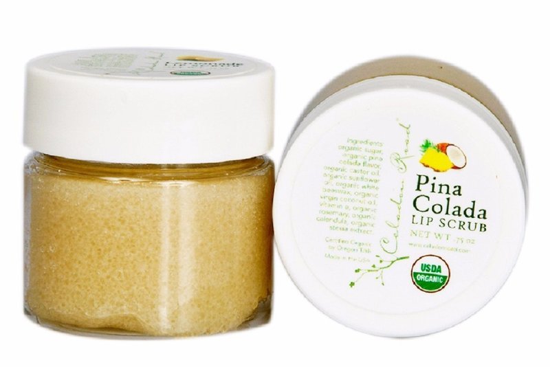 Certified Organic Pina Colada Lip Scrub