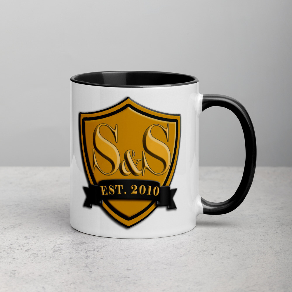 Mug with Color Inside, Color: Black