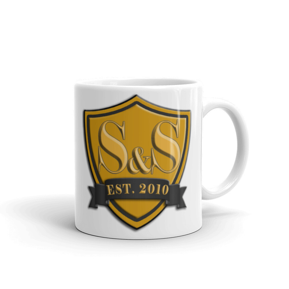 S&amp;S Security Training Glossy White Mug, Size: 11oz