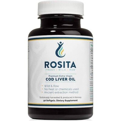 Rosita Extra Virgin Cod Liver Oil™- Softgels
