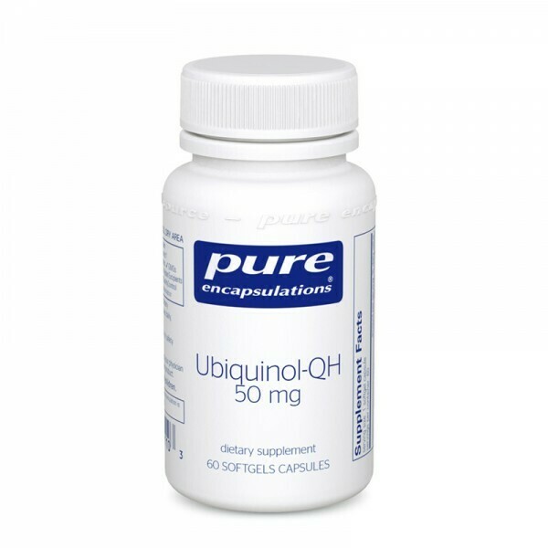 Ubiquinol-QH 50 mg 60's