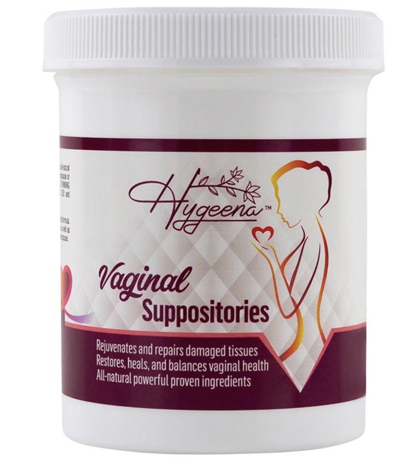 Hygeena Natural Vaginal Suppositories