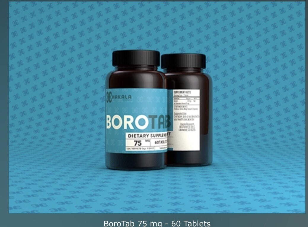 BoroTab 75 mg - 60 Tablets