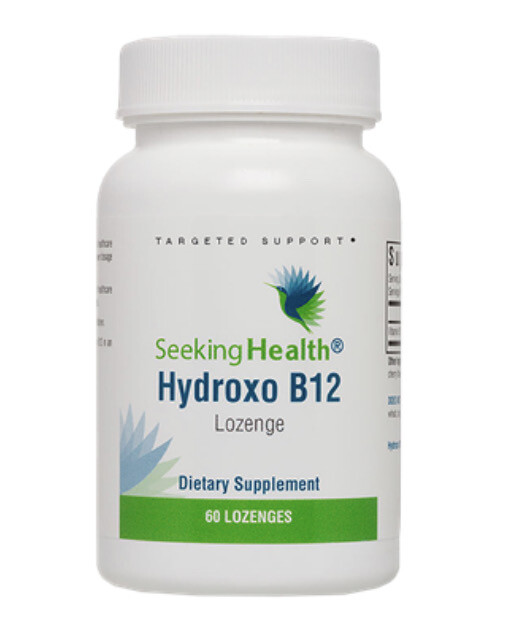 
Vitamin B12 (as hydroxocobalamin 60 loz