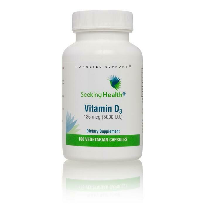 Vitamin D3 5000 - 100 Capsules