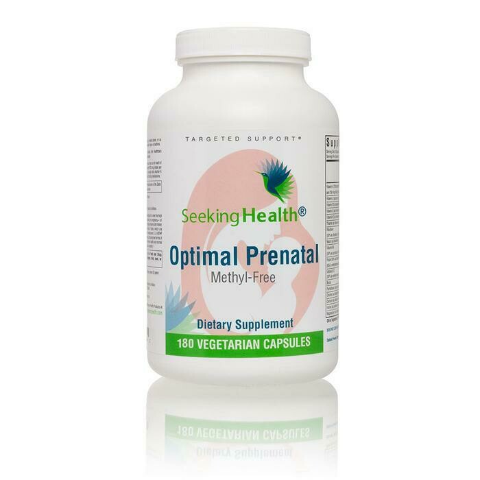 Optimal Prenatal Methyl-Free - 180 Capsules