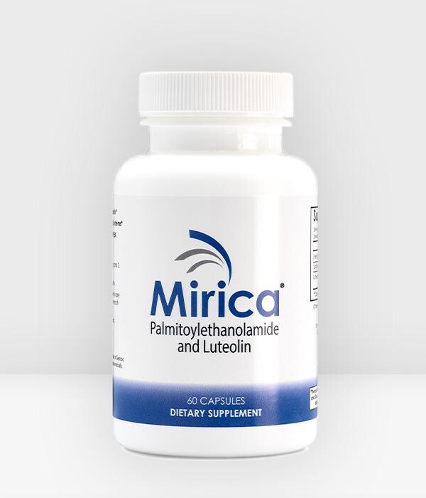 Mirica® 120 Capsules - Palmitoylethanolamide (PEA) +  Luteolin + SF Lecithin