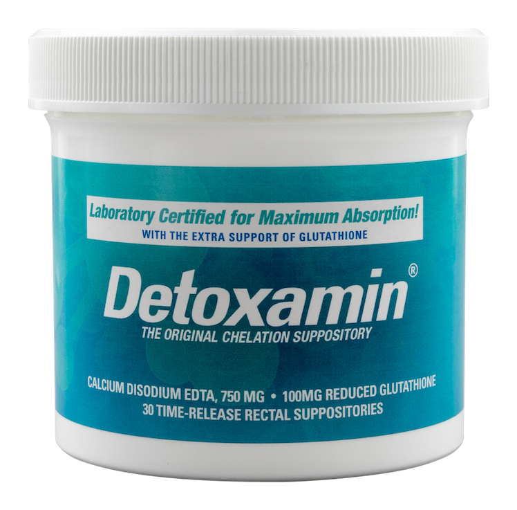 Detoxamin EDTA 750 mg + Glutathione 100 mg