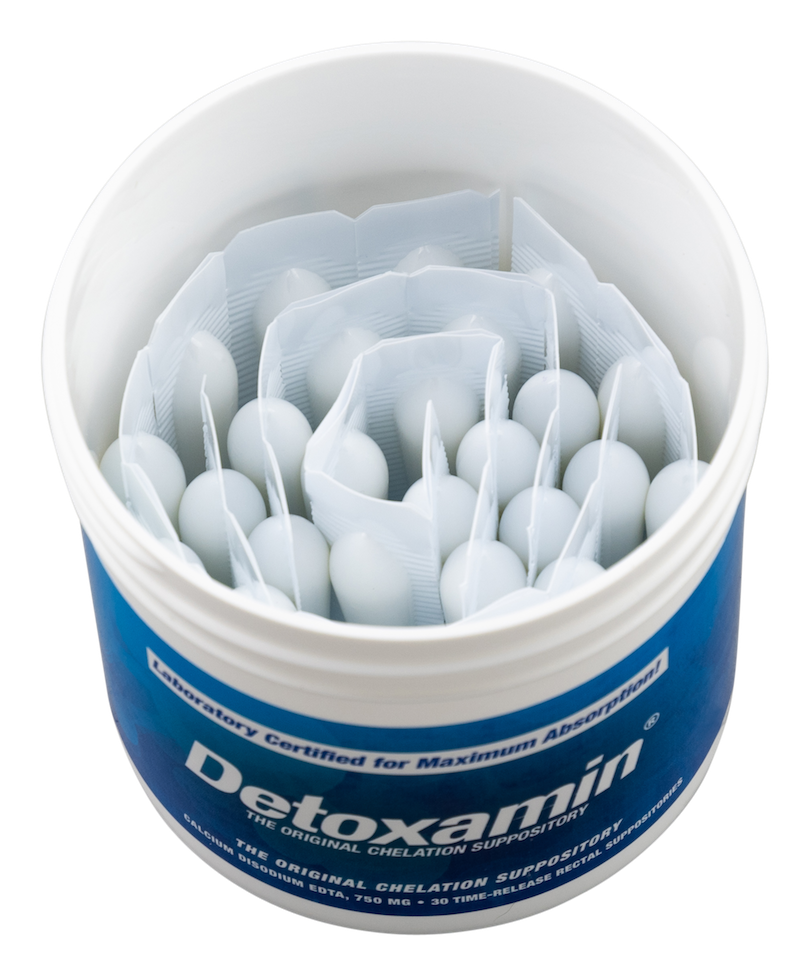 Detoxamin EDTA 750 mg + Glutathione 100 mg