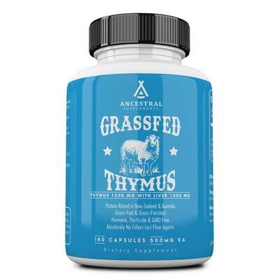 Grass Fed Thymus With Liver