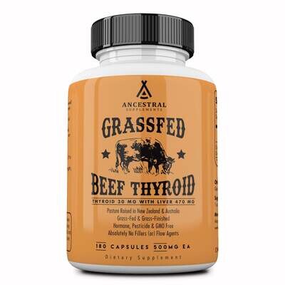 Grass Fed Natural Desiccated Thyroid