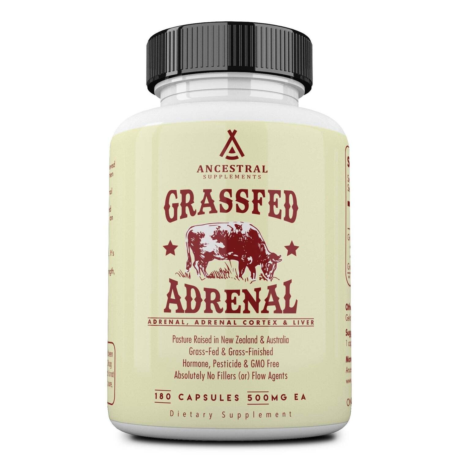 Grass Fed Adrenal Cortex With Liver