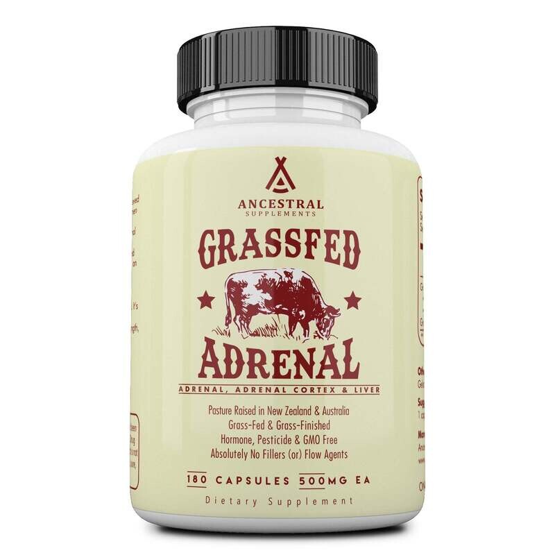 Grass Fed Adrenal Cortex With Liver