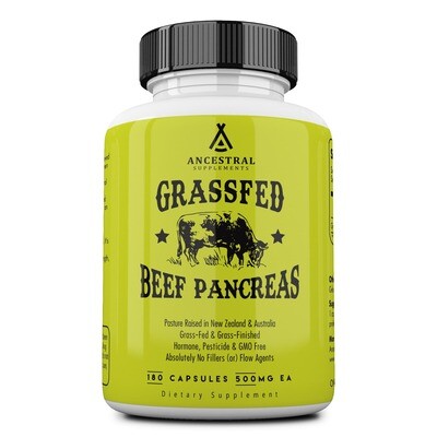 Grass Fed Desiccated Beef Pancreas