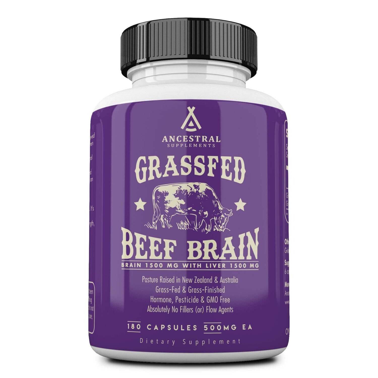 Grass Fed Beef Brain With Liver