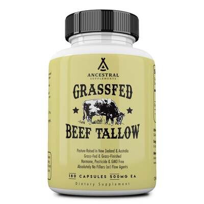 Grass Fed Beef Tallow (from Suet)