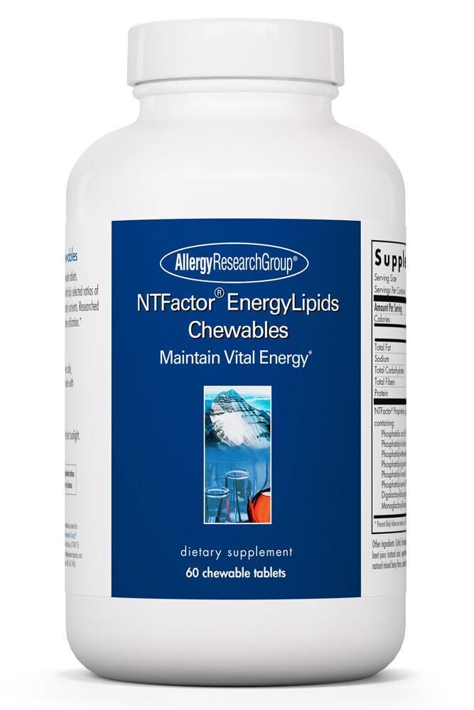 NT Factor EnergyLipids 60 Chewable Wafers