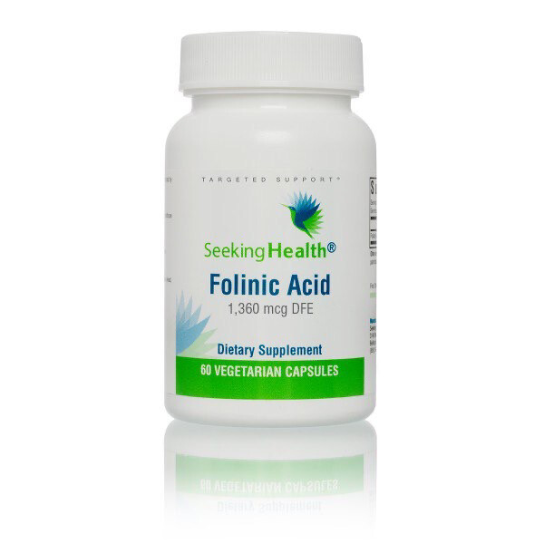 Folinic Acid  - 60 Capsules 08/23
