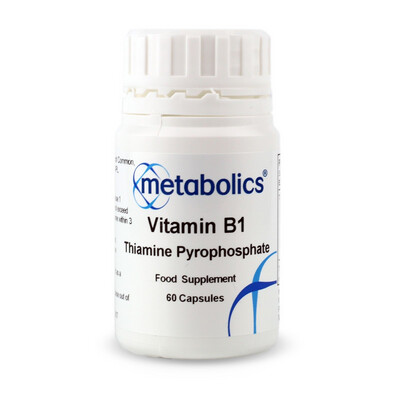 Vitamin B1 (Thiamine Pyrophosphate) 60 capsules 