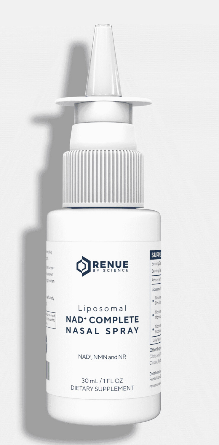 Liposomal NAD+ Complete Nasal Spray with NAD+, NMN and NR 