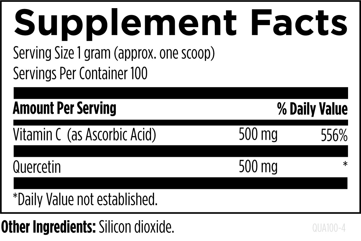 Quercetin-Ascorbate 100 g (3.5 oz) powder