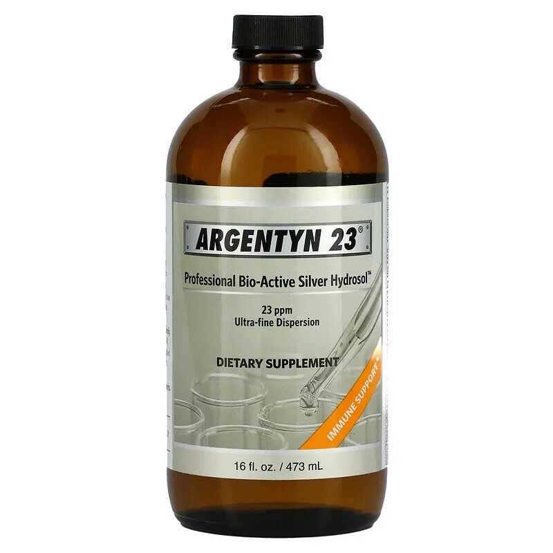 Sovereign Silver, Argentyn 23, Professional Bio-Active Silver Hydrosol, 473 Ml