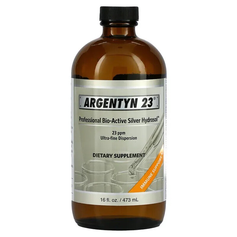 Sovereign Silver, Argentyn 23, Professional Bio-Active Silver Hydrosol, 473 Ml