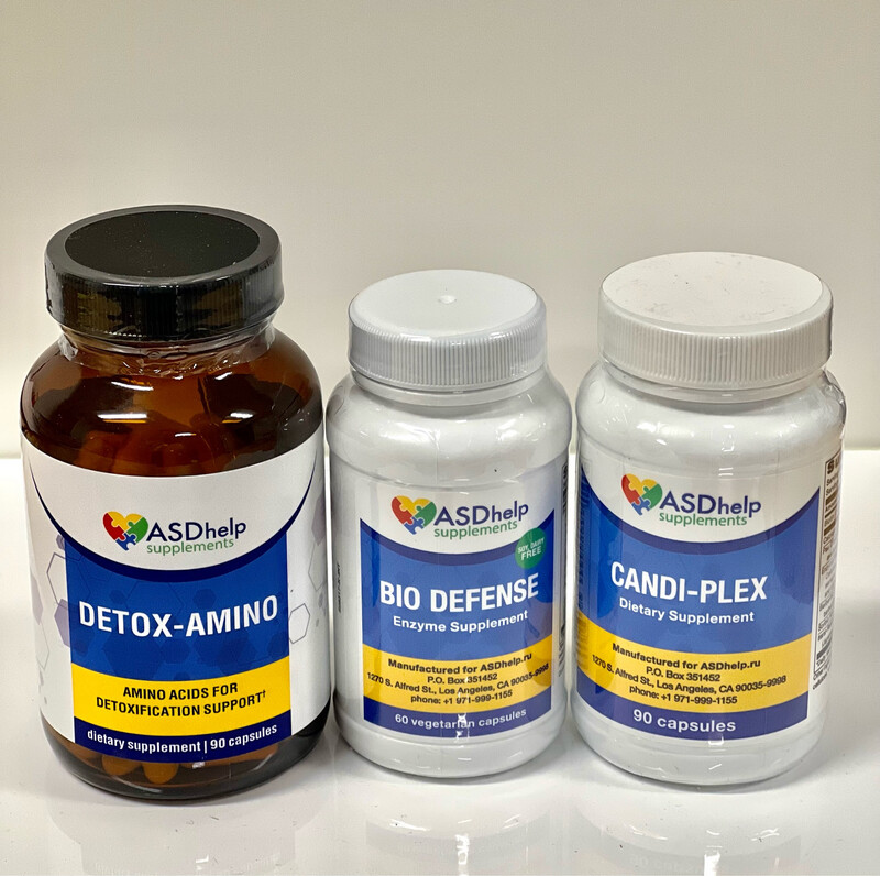 Candida protocol set 3 pieces 