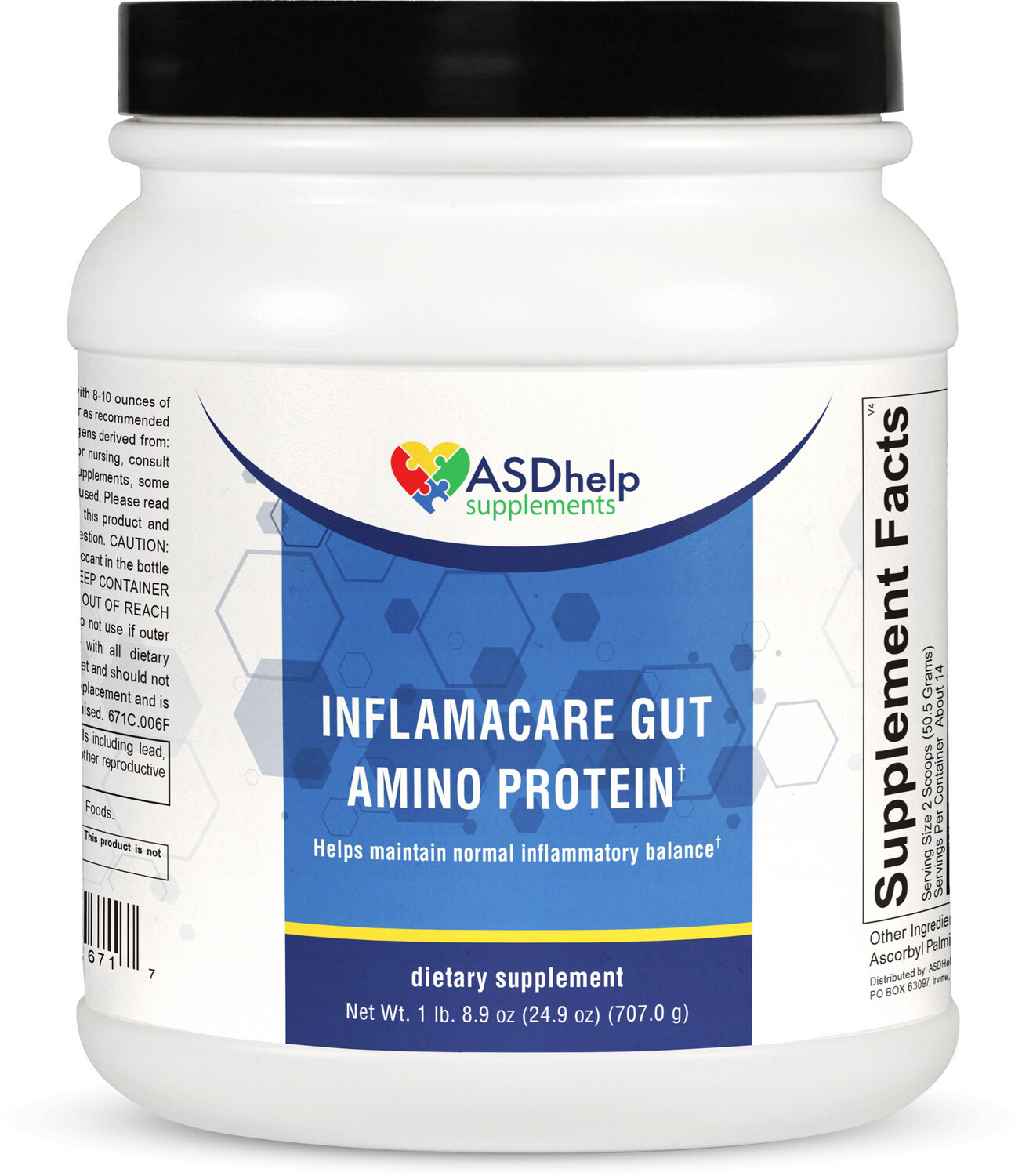 INFLAMACARE GUT AMINO protein vanilla