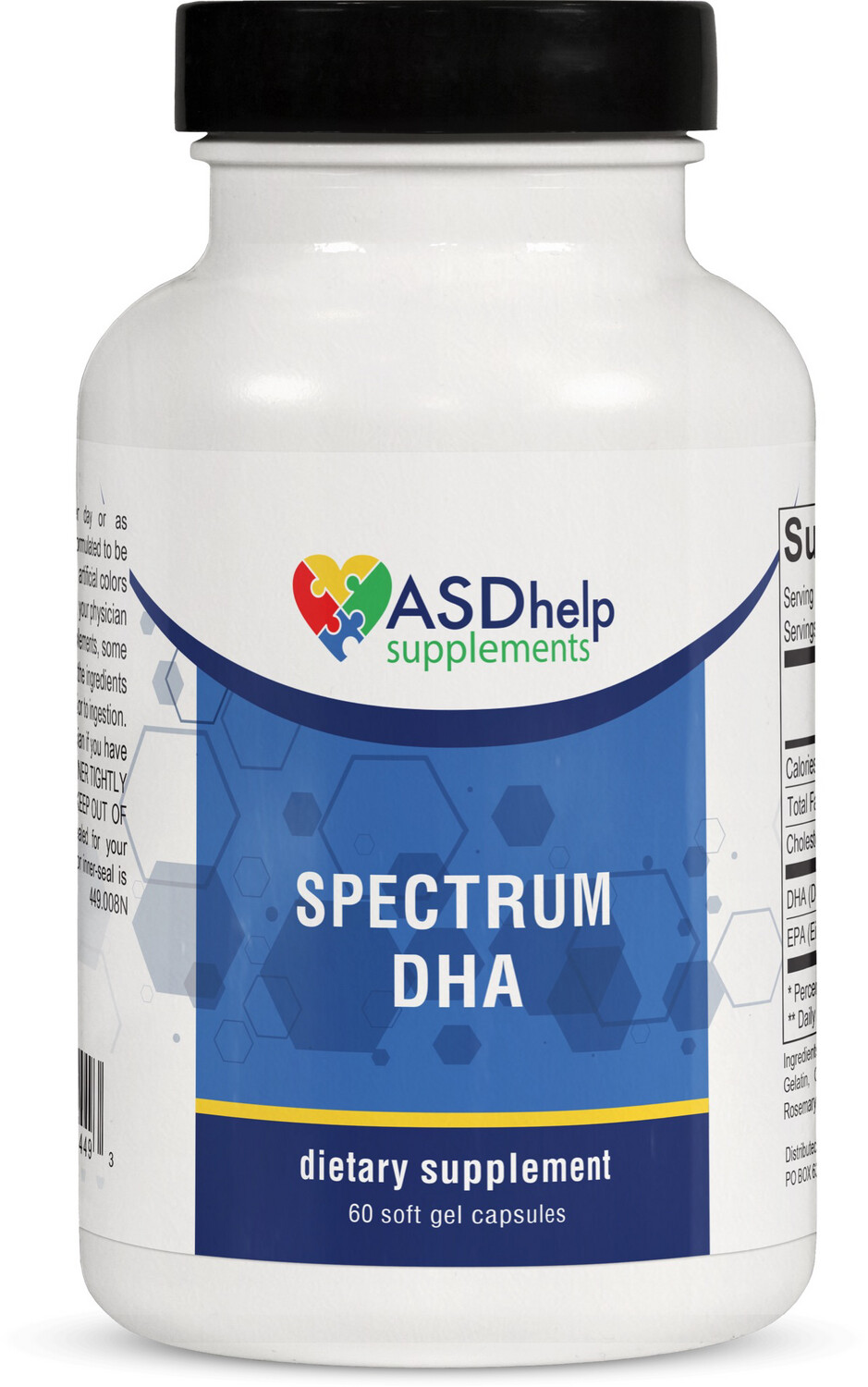 Spectrum DHA omega 60 cap