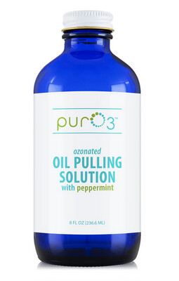 PurO3 Oil Pulling Solution with Peppermint