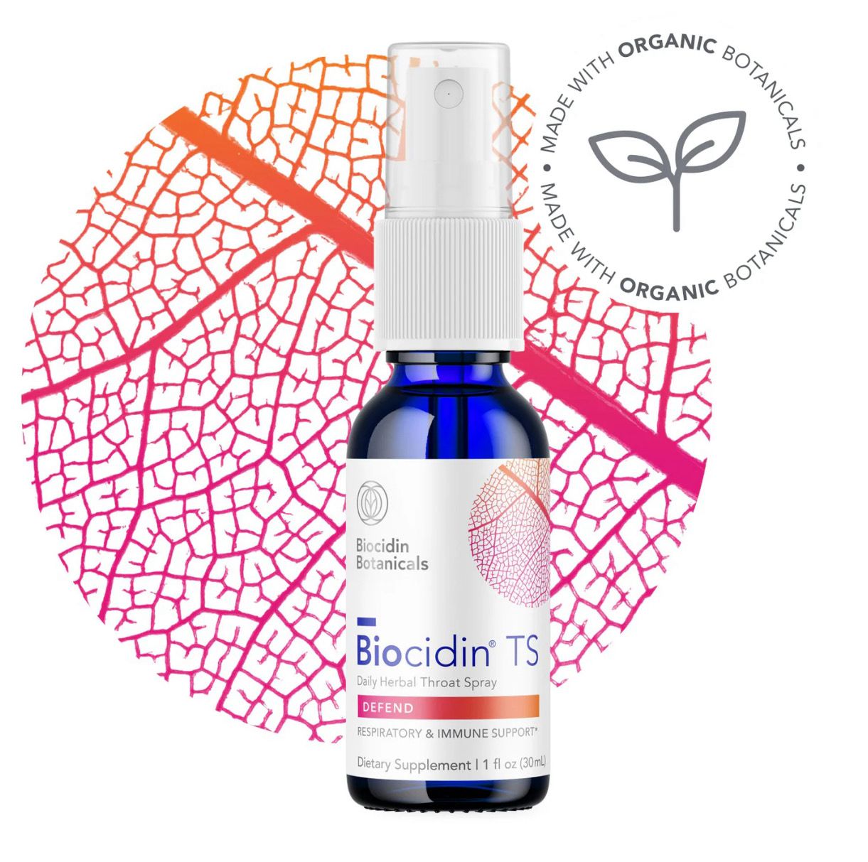 Biocidin® Throat Spray Effective Soothing Relief