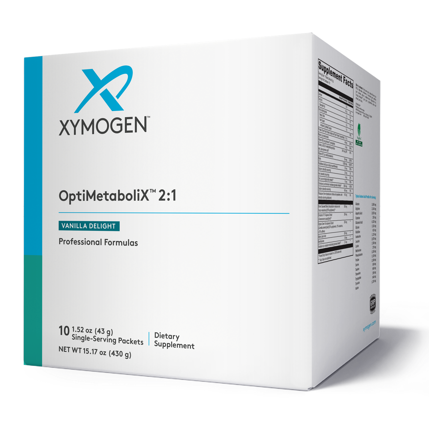 OptiMetaboliX™ 2:1 Vanilla Delight 10 Servings catalog image